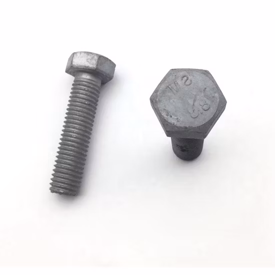 Grade 8.8 10.9 ASTM A325 High Strength Hex Bolt