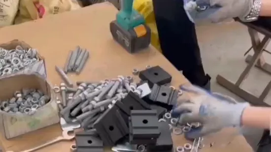 Low Price Hot DIP Galvanized Power Accessory/ Cable Accessory Down Lead Clamp for Tower and Pole Electric Fitting Power Line