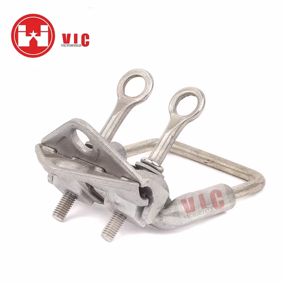Pole Line Hardware Electric Power Fitting Cable Strain Dead End Clamp